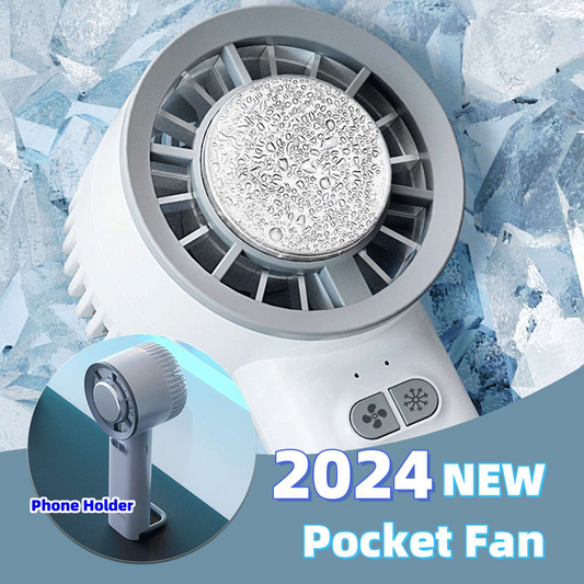 Turbo Jet Handheld Fan – Ice‑Cool Summer Gadget