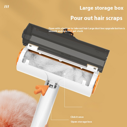 2‑in‑1 Pet Hair Remover Roller – Reusable