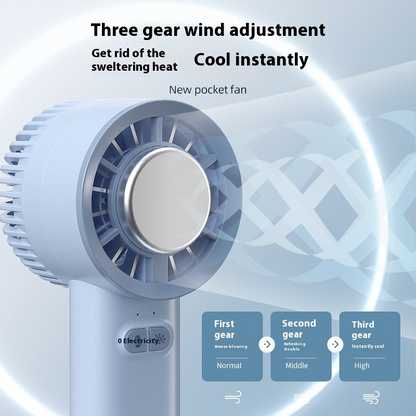Turbo Jet Handheld Fan – Ice‑Cool Summer Gadget