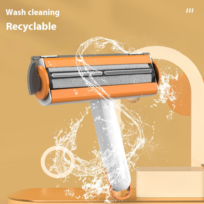 2‑in‑1 Pet Hair Remover Roller – Reusable