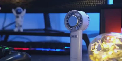Turbo Jet Handheld Fan – Ice‑Cool Summer Gadget